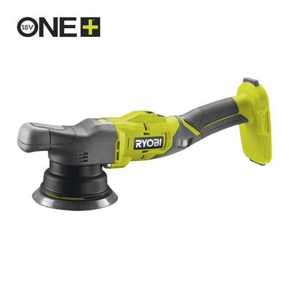Шліфмашина полірувальна акумуляторна Ryobi ONE+ R18P-0 18В 125мм 3000-7500об/хв регулювання швидкості 1.8кг без АКБ та ЗП
