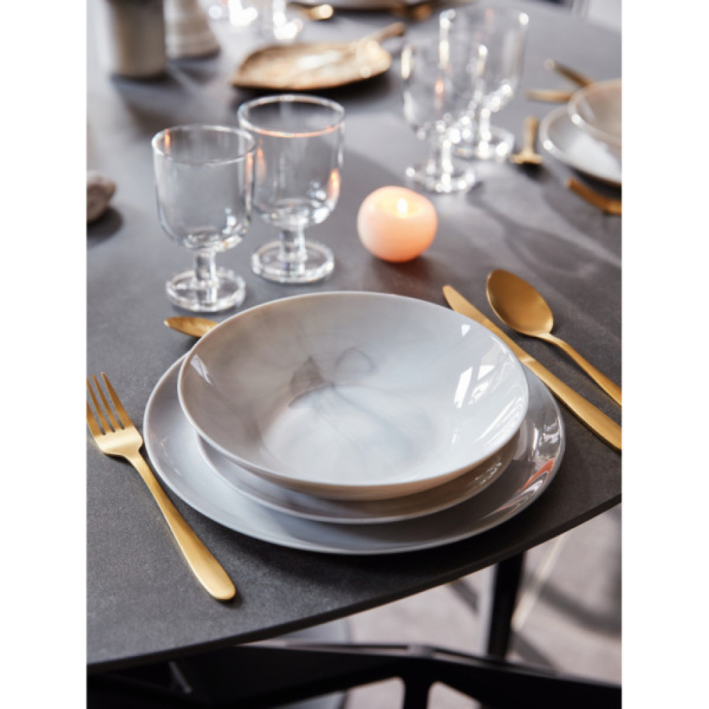 Тарілка Luminarc Diwali Marble Granit 25 см обідня (P9908)