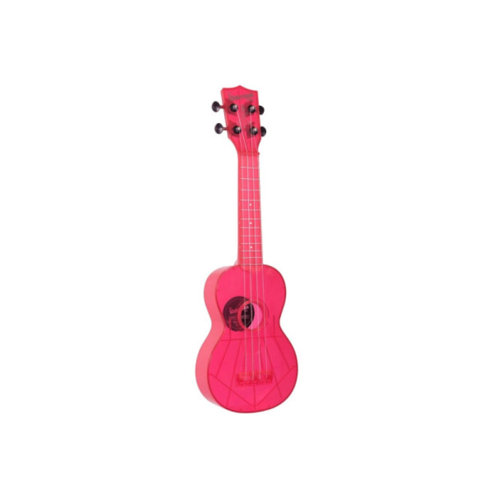 Укулеле Kala Waterman Fluorescent Pink Soprano Ukulele (231452)
