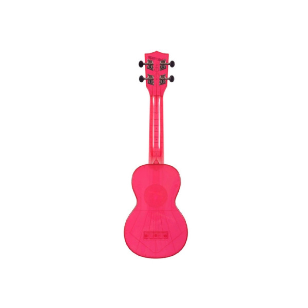 Укулеле Kala Waterman Fluorescent Pink Soprano Ukulele (231452)