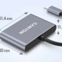 Концентратор Canyon hub DS-3 3in1 USB-C Dark Grey (CNS-TDS3) Концентратор Canyon hub DS-3 3in1 USB-C Dark Grey (CNS-TDS3)