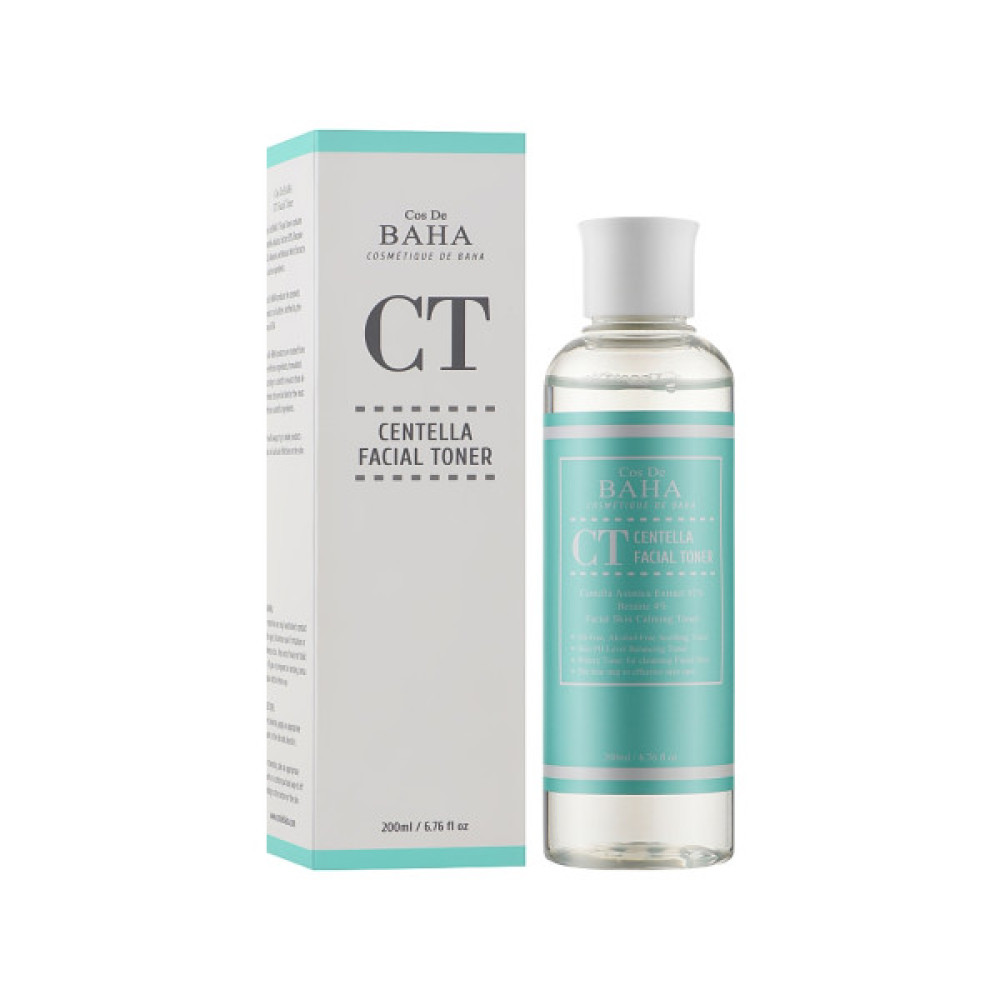Тонік для обличчя Cos De BAHA Centella Facial Toner 200 мл (8809240318423)