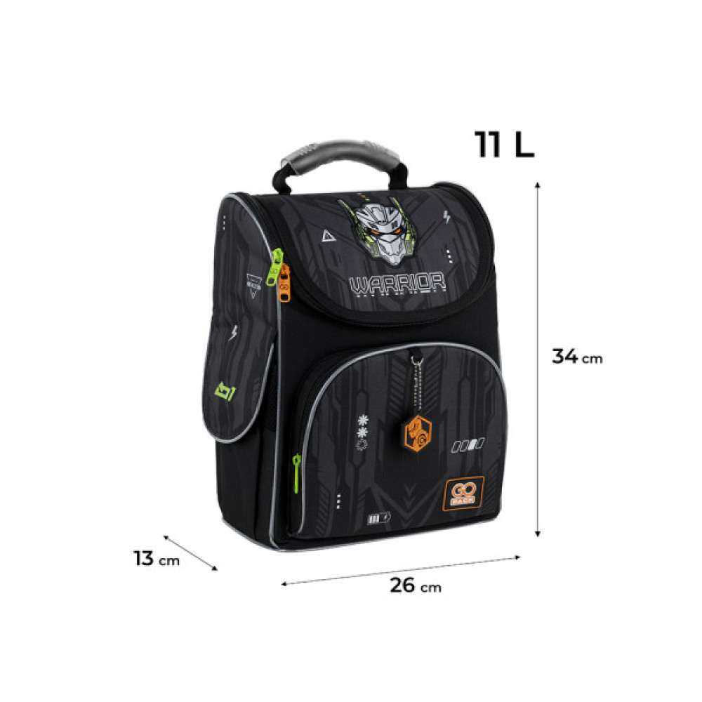 Портфель GoPack Education 5001S-8 Warrior (GO25-5001S-8)