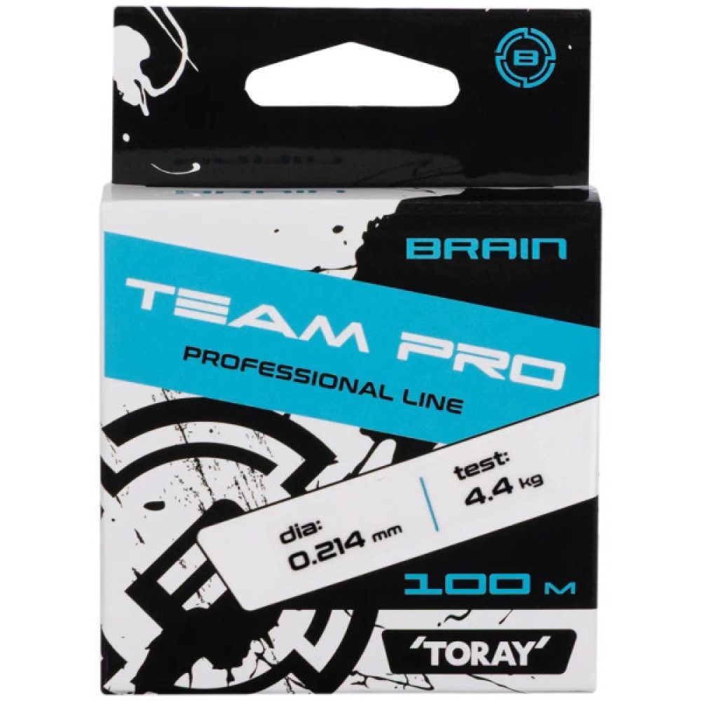 Волосінь Brain Team Pro 100m 0.214mm 4.4kg (1858.26.98)