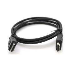 Кабель мультимедійний HDMI M to HDMI M 1.2m V1.4 black Merlion (YT-HDMI(M)/(M)-1.2mW-H181)