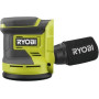 Шліфмашина ексцентрикова акумуляторна Ryobi ONE+ RROS18-0 18В 125мм орбіта 2.5мм 1.2кг без АКБ та ЗП