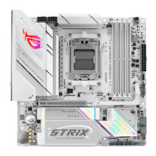 Материнcька плата ASUS ROG STRIX B850-G GAMING WIFI sAM5 B850 4xDDR5 M.2 HDMI DP WiFi BT mATX білий