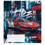 Зошит Школярик Night racers 48 аркушів лінія (048-3452L)