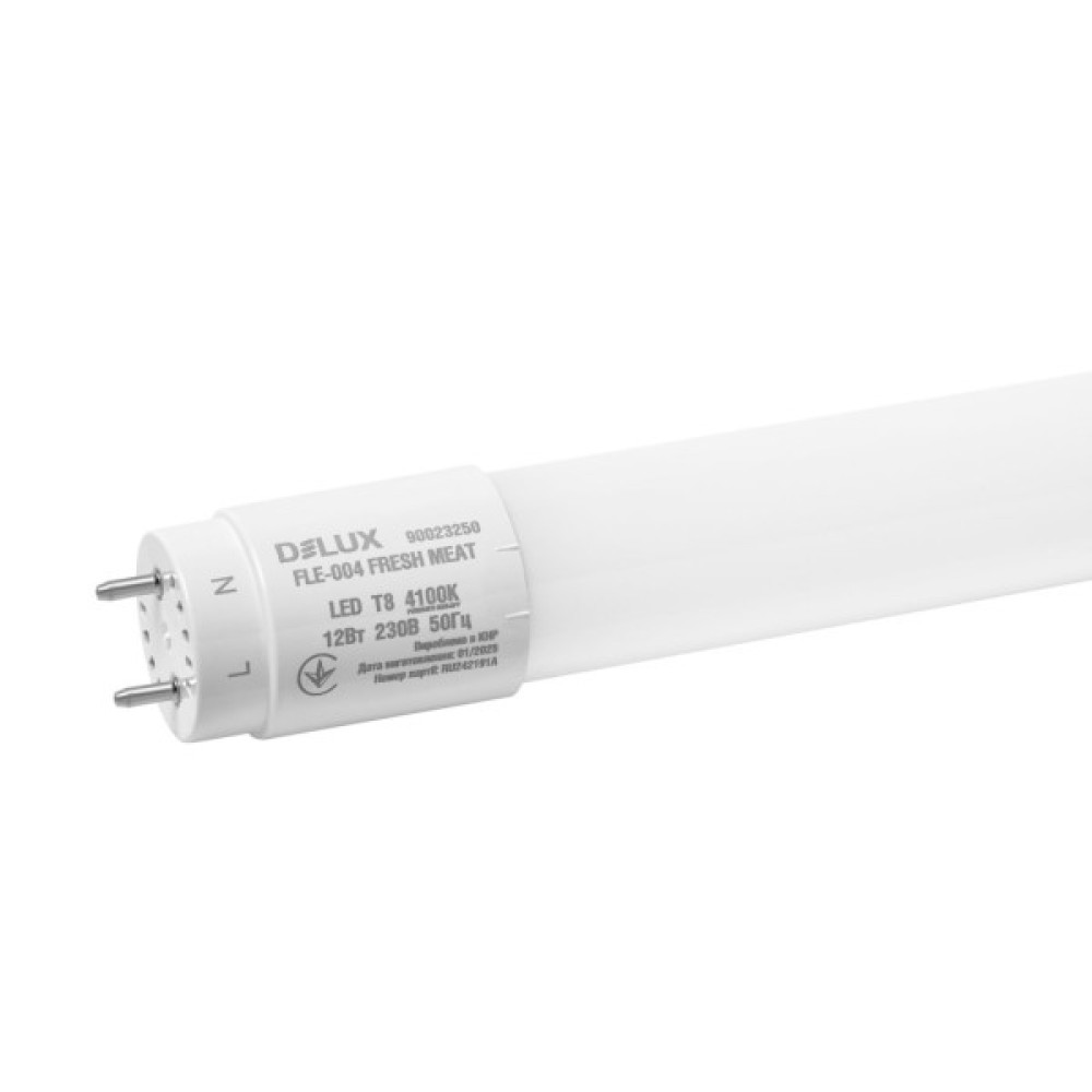 Лампочка Delux Fresh Meat FLE-004 12 Вт 0.9m_T8 230В G13 EM (90023250)