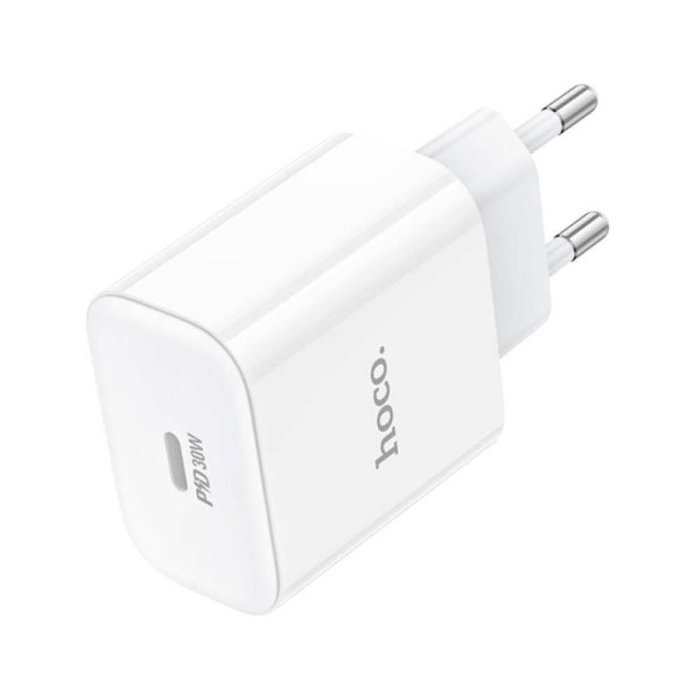 Зарядний пристрій HOCO C76A Pro Majestic USB-C PD30W White (6942007616300)