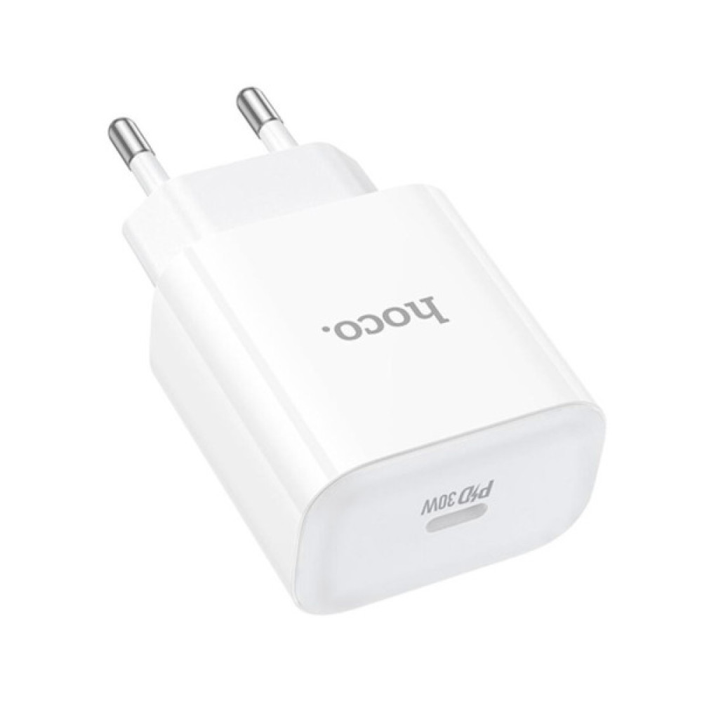 Зарядний пристрій HOCO C76A Pro Majestic USB-C PD30W White (6942007616300)