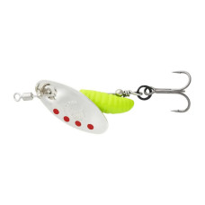 Блешня Savage Gear Grub Spinners 2 5.8g Silver Red Lime (1854.45.04)