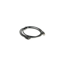 Дата кабель USB 2.0 AM/AF 1.5m ferrite black Voltronic (YT-AM/AF-1.5B)