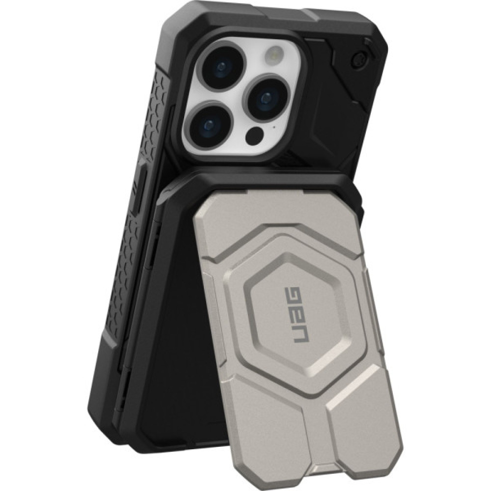 Чохол до мобільного телефона UAG Magnetic Wallet with Stand Black (964442114040)