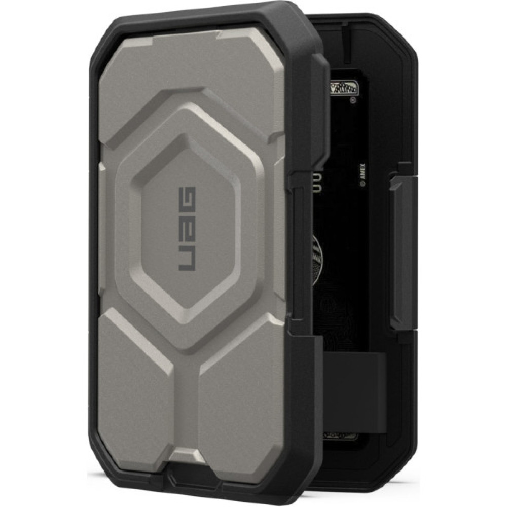 Чохол до мобільного телефона UAG Magnetic Wallet with Stand Black (964442114040)
