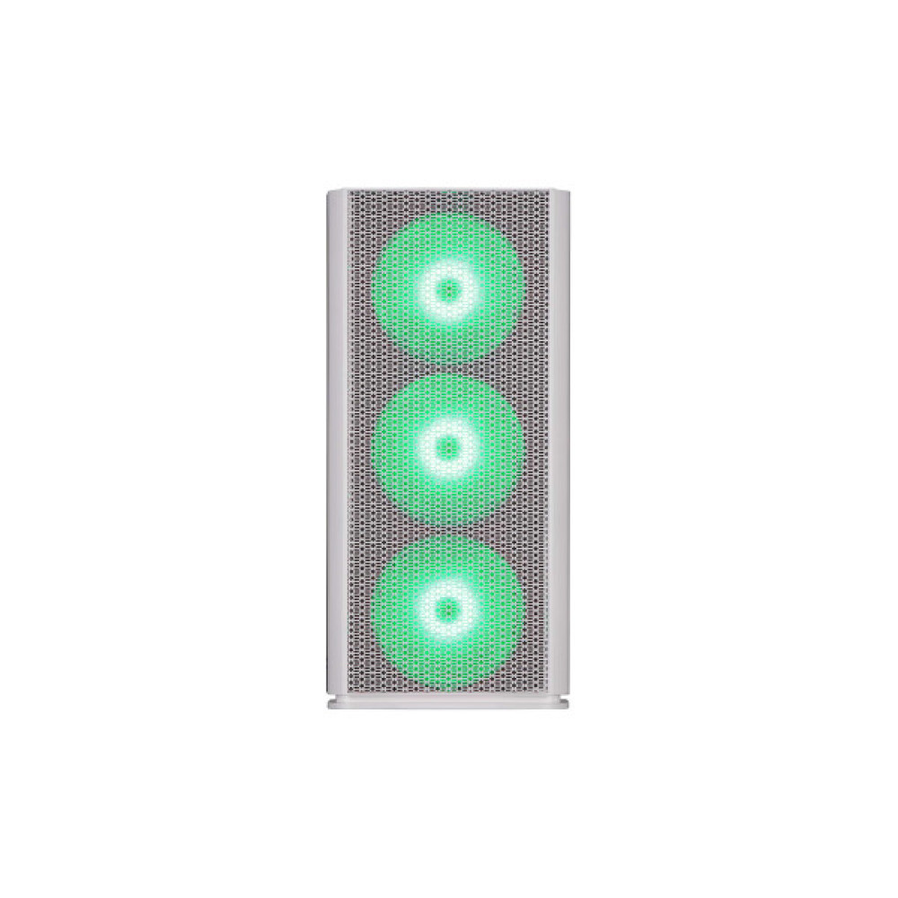 Корпус 2E GAMING Vertex GI01W без БЖ 2xUSB3.0, 1xUSBType-C, 3x140мм ARGB, 1x120мм ARGB, VGA 380мм, LCS ready, контролер з пультом, TG Side Panel, EATX, білий