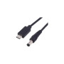 Кабель живлення USB Type-C to DC-5.5-2.1 XoKo (XK-DC5521) Кабель живлення USB Type-C to DC-5.5-2.1 XoKo (XK-DC5521)