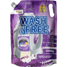 Гель для прання Wash&Free Жасмин та Лаванда з Марсельським милом Дой-пак 2 кг (4262396141873/4823128001430) Гель для прання Wash&Free Жасмин та Лаванда з Марсельським милом Дой-пак 2 кг (4262396141873/4823128001430)