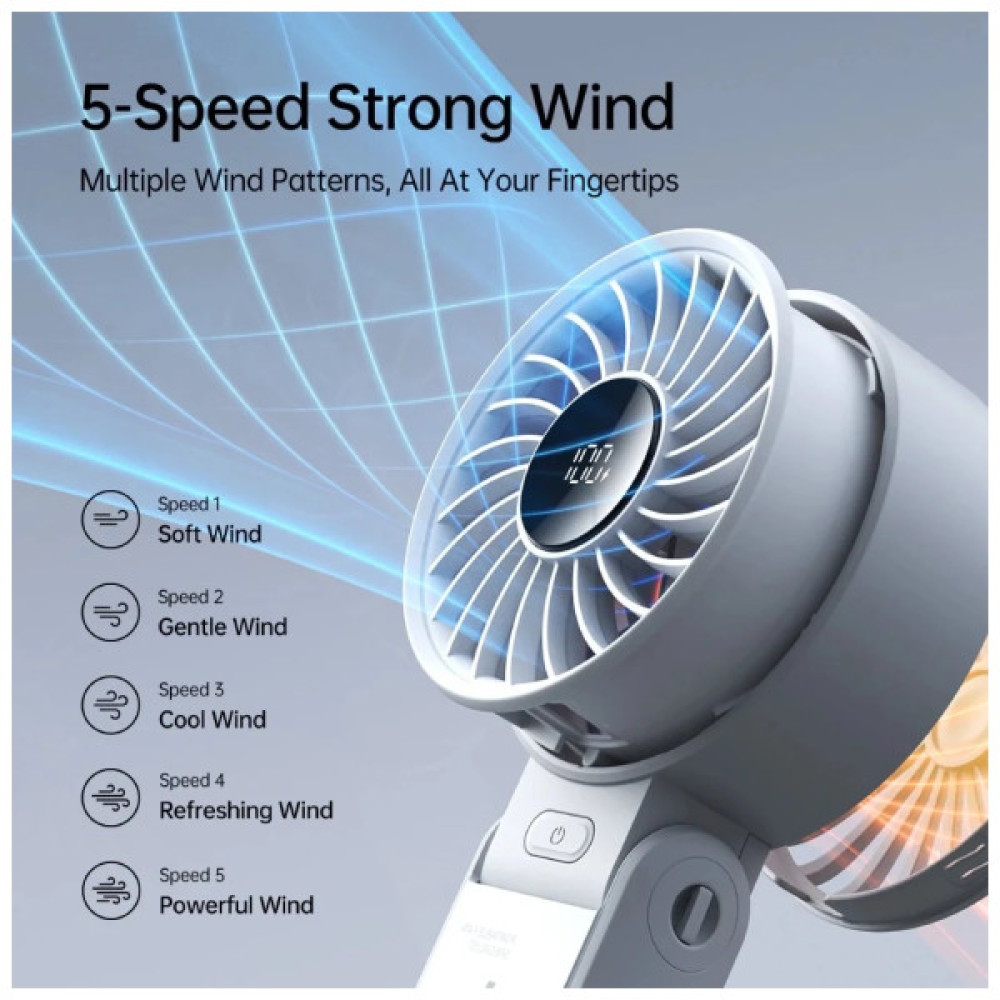 Вентилятор Jisulife Handheld Fan 7 pink