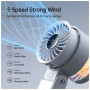 Вентилятор Jisulife Handheld Fan 7 pink