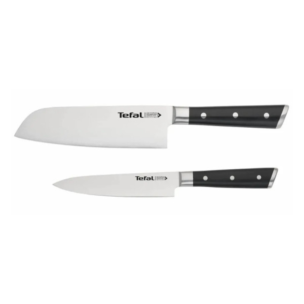 Набір ножів Tefal Ice Force, 2 шт, чорний (K232S224)