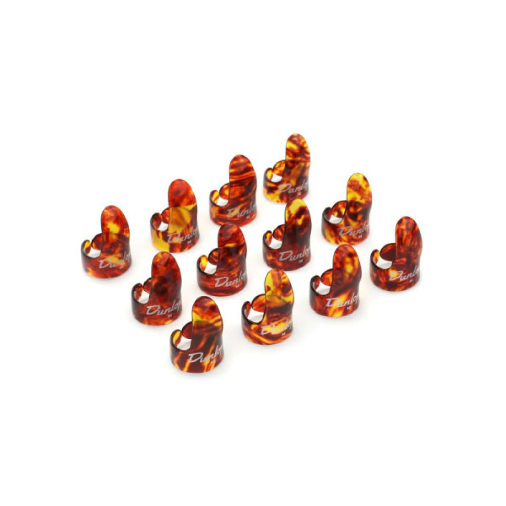 Медіатор Jim Dunlop Shell Medium Finger Picks 12 шт. (9010R)