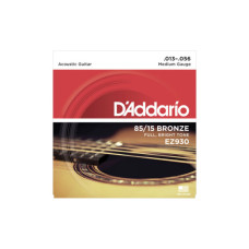 Струни для гітари D'Addario 85/15 Bronze Medium (13-56) (EZ930)