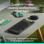 Мишка Logitech POP Mouse With Emoji Bluetooth Graphite (910-007412) Мишка Logitech POP Mouse With Emoji Bluetooth Graphite (910-007412)