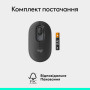 Мишка Logitech POP Mouse With Emoji Bluetooth Graphite (910-007412) Мишка Logitech POP Mouse With Emoji Bluetooth Graphite (910-007412)