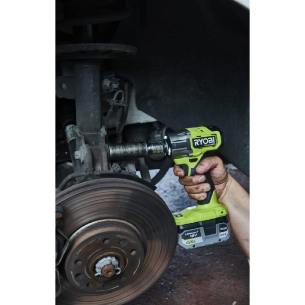 Гайковерт ударний акумуляторний Ryobi ONE+ HP RIW18C-0 18В 2800об·хв 450Нм 1/2" 4 швидкості 1.2кг без АКБ та ЗП