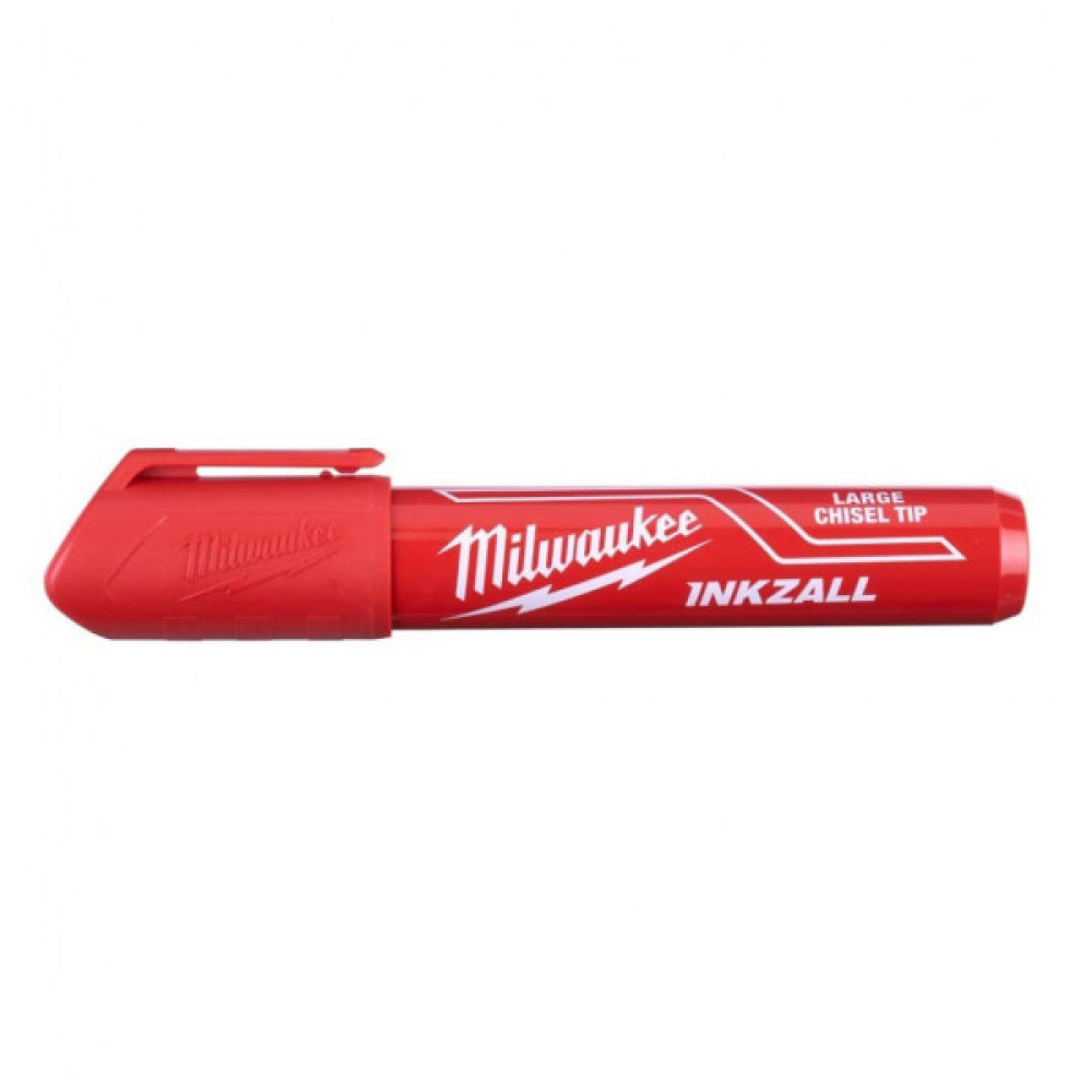 Маркер Milwaukee для будмайданчика INKZALL, великий (L), червоний (4932471556)