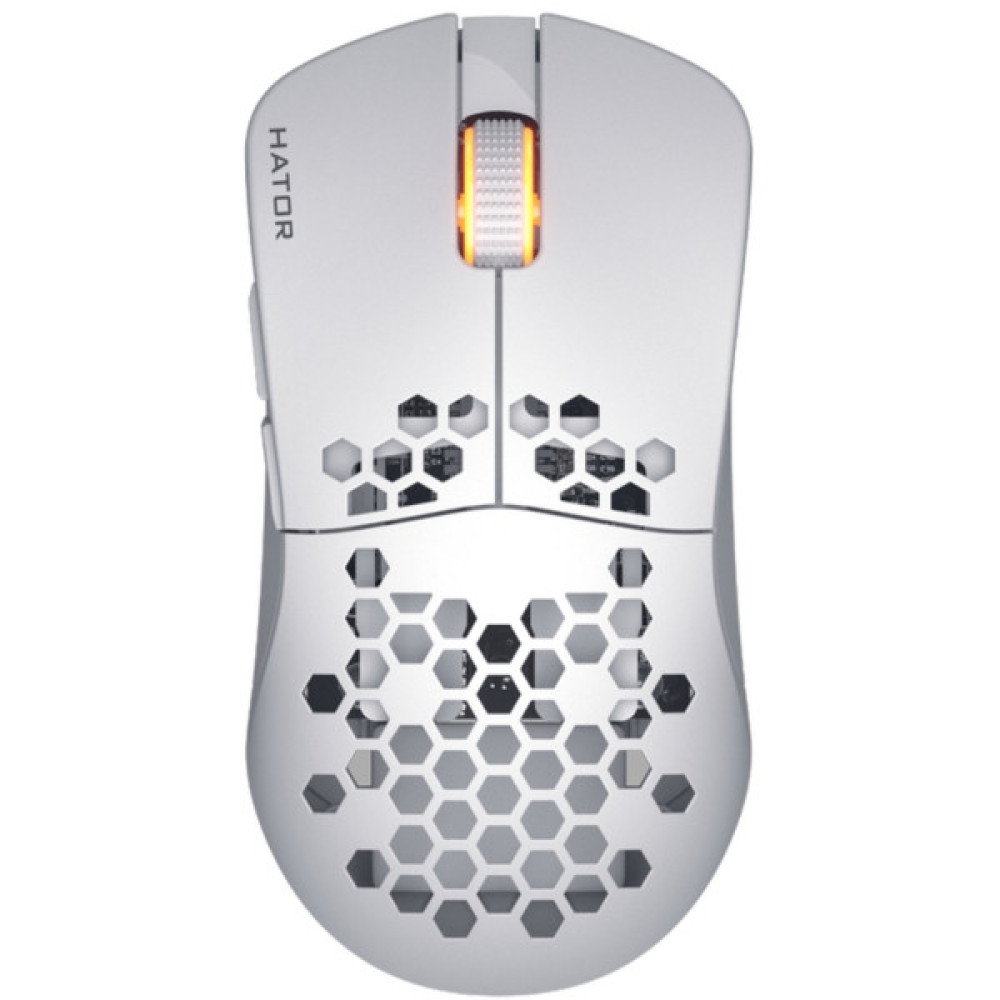 Мишка Hator Stellar Wireless/Bluetooth/USB White (HTM651)