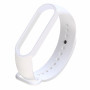 Ремінець до фітнес браслета BeCover Silicone для Xiaomi Mi Smart Band 5 White (705072) Ремінець до фітнес браслета BeCover Silicone для Xiaomi Mi Smart Band 5 White (705072)