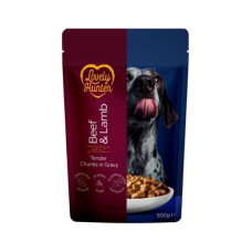Вологий корм для собак Lovely Hunter Adult Beef & Lamb 500 г (LHU70475)