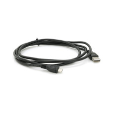 Дата кабель USB 2.0 AM to Micro 5P 1.5m black Voltronic (YT-AM/Mc-1.5Bl/00336)