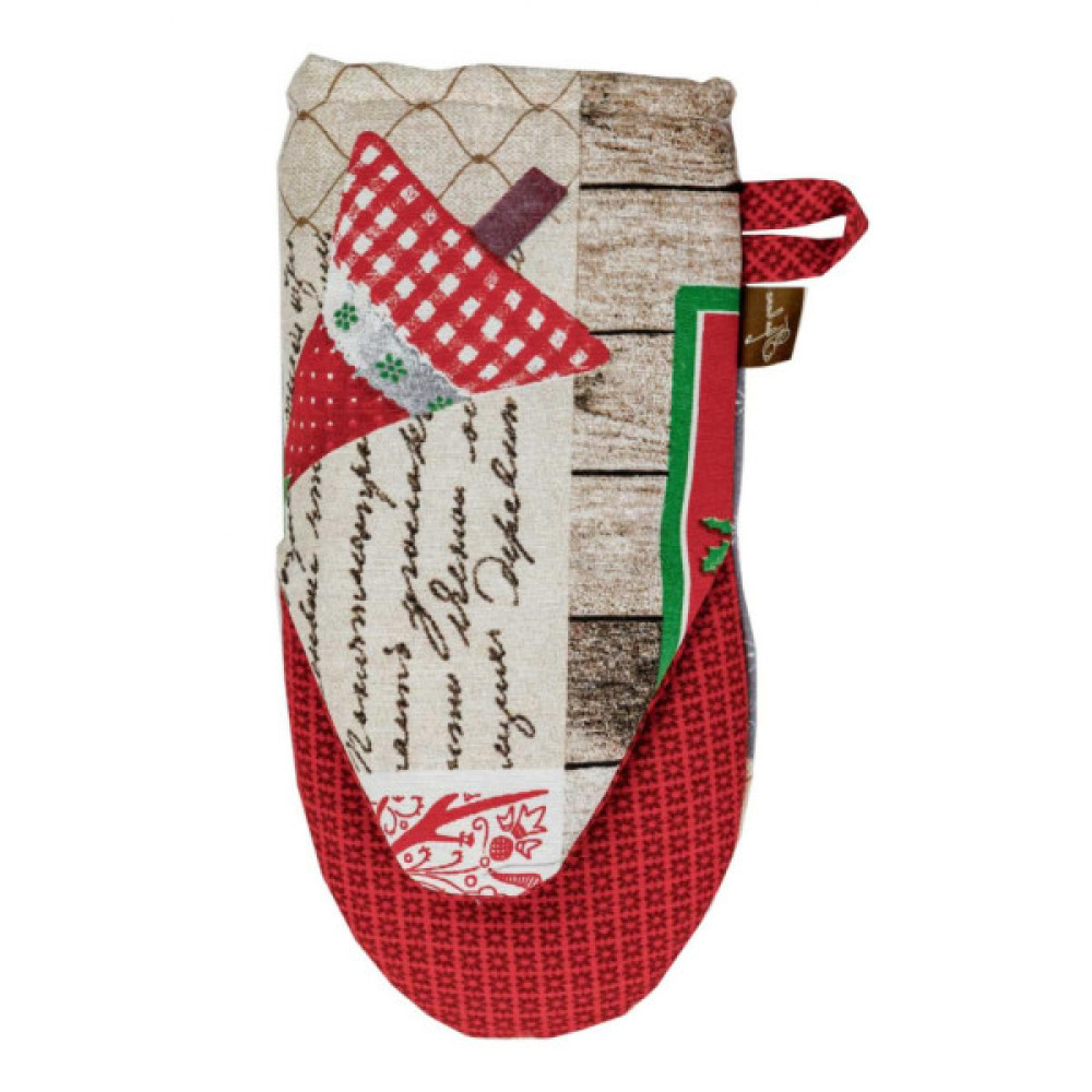 Кухонна прихватка Прованс Рукавичка Merry Christmas (031411)