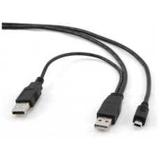 Дата кабель USB 2.0 AM/AM to Mini 5P 0.9m Cablexpert (CCP-USB22-AM5P-3)