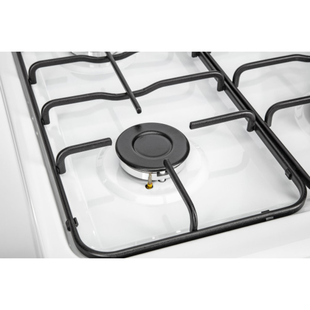 Плита ARDESTO комбі, 52л, 50x60см, підсвічування, форсунки LPG (підключення газового балона), білий