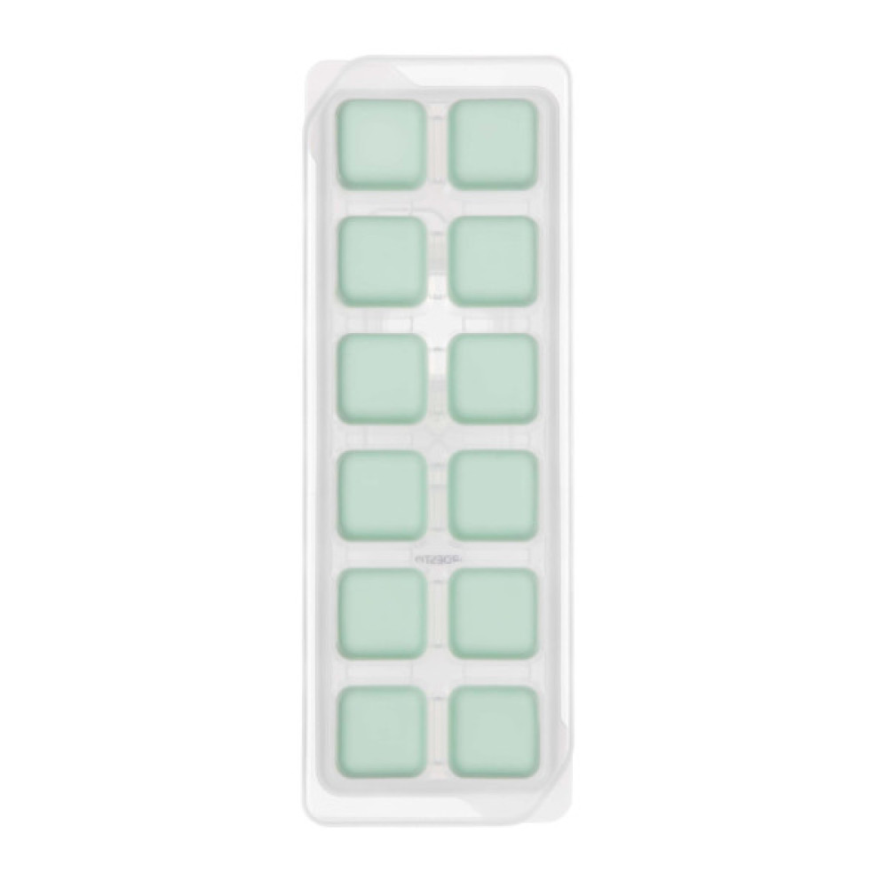 Форма для льоду ARDESTO Fresh, 26х9.5х3.5см, силікон, пластик, зелений (AR3595G)