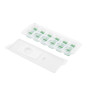 Форма для льоду ARDESTO Fresh, 26х9.5х3.5см, силікон, пластик, зелений (AR3595G)