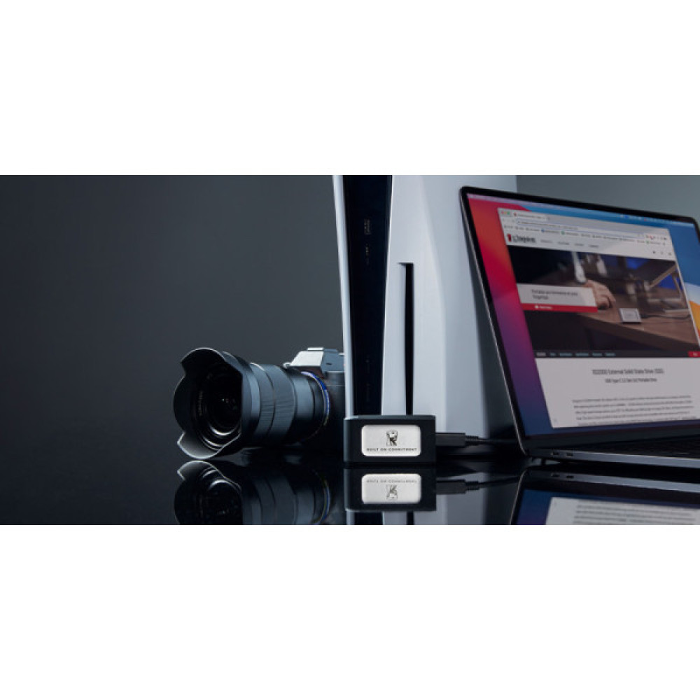 Накопичувач SSD USB Type-C 500GB XS2000 Kingston (SXS2000/500GA)