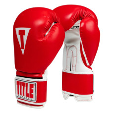 Боксерські рукавички Title Classic Pro Style 3.0 Red/White 14 oz (CVVTG3 14 RD/WH)
