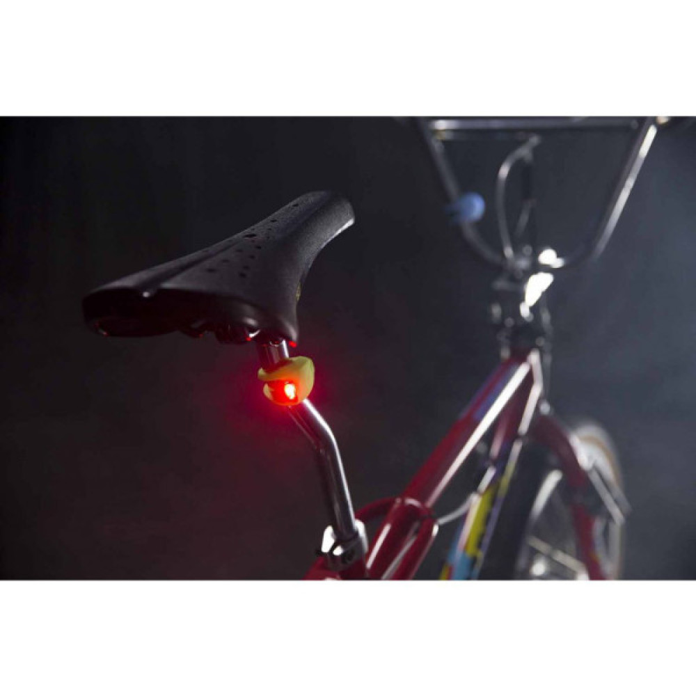 Задня велофара Knog Frog Strobe Rear 2.5 Lumens Black (11928)
