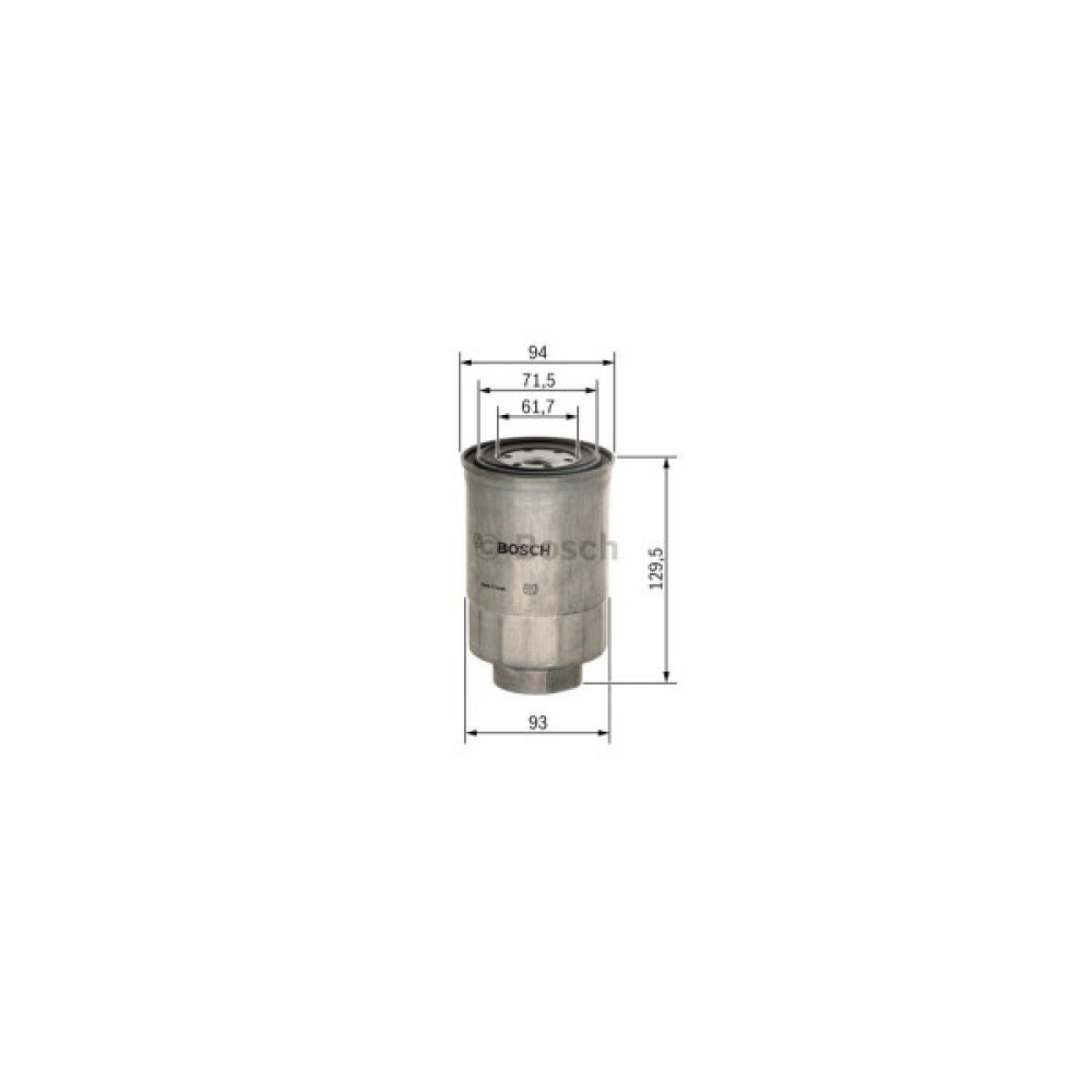Фільтр паливний Bosch 1 457 434 453
