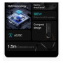 Зарядний пристрій Baseus AC + 2xUSB-C 100W + 2xUSB + cable USB-C to USB-C 100W 1.0m black (PSZM000401) Зарядний пристрій Baseus AC + 2xUSB-C 100W + 2xUSB + cable USB-C to USB-C 100W 1.0m black (PSZM000401)
