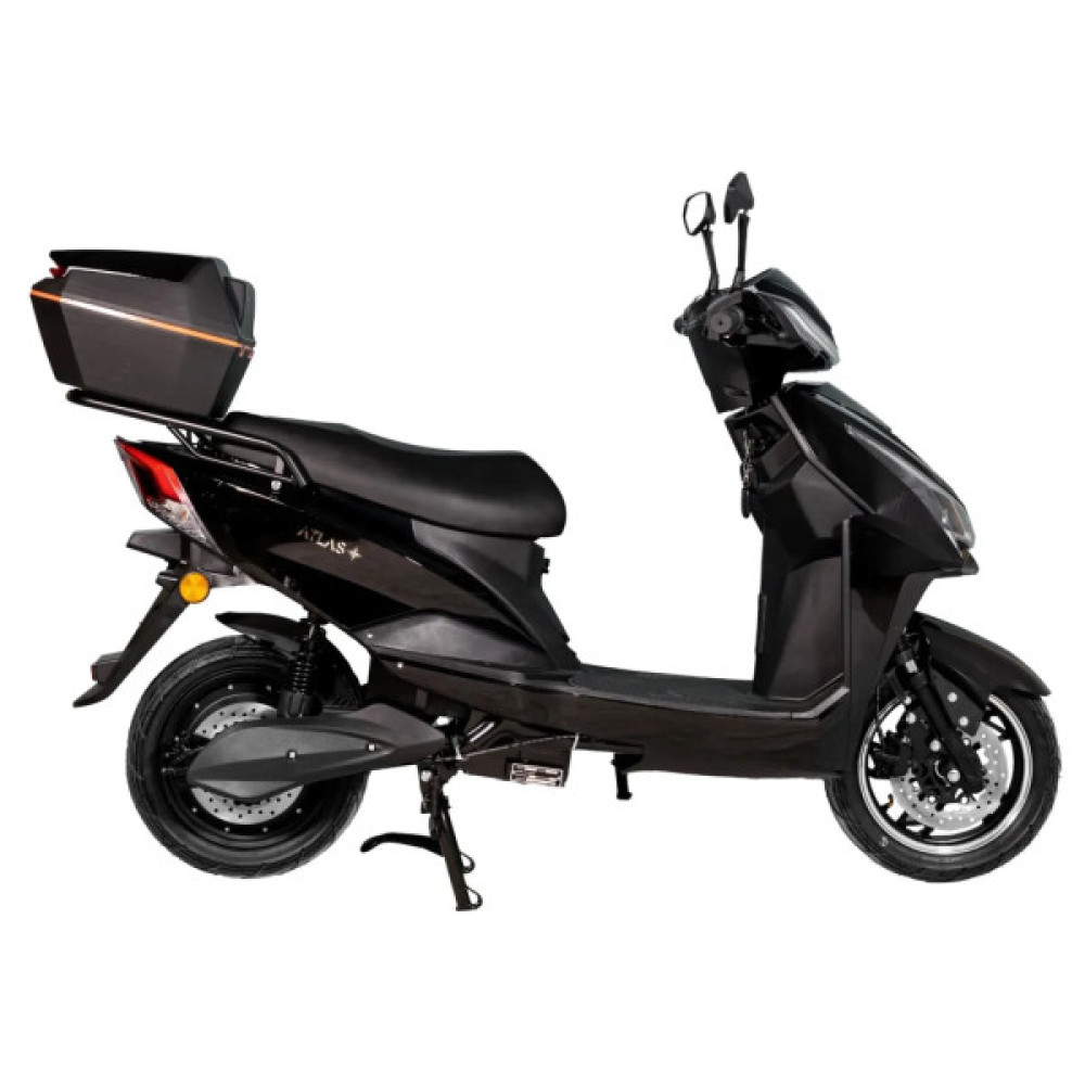 Електроскутер Atlas Spider 2 Box 2000W Plus Black (4030)