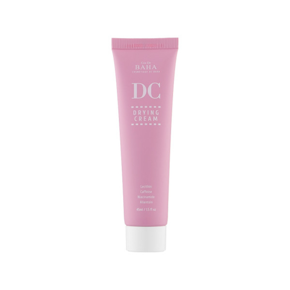 Крем для обличчя Cos De BAHA DC Drying Cream Для жирної шкіри з лецитином 45 мл (8809240318478)