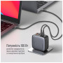 Зарядний пристрій ColorWay Power Delivery GaN (USB-A + 3USB TYPE-C) (100W) (CW-CHS047PD-BK) Зарядний пристрій ColorWay Power Delivery GaN (USB-A + 3USB TYPE-C) (100W) (CW-CHS047PD-BK)