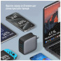 Зарядний пристрій ColorWay Power Delivery GaN (USB-A + 3USB TYPE-C) (100W) (CW-CHS047PD-BK) Зарядний пристрій ColorWay Power Delivery GaN (USB-A + 3USB TYPE-C) (100W) (CW-CHS047PD-BK)