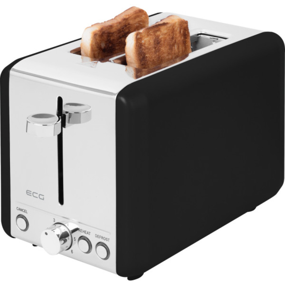 Тостер ECG ST 2708 Tradizione Nero